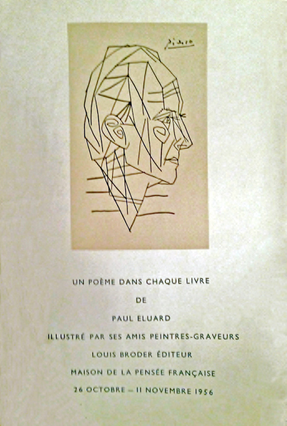 „Ein Gedicht in jedem Buch“ von Paul Eluard,ill...