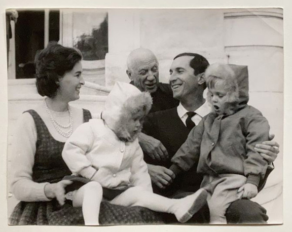  Familie Dominguin (Bose) bei Picasso - Frejus ...