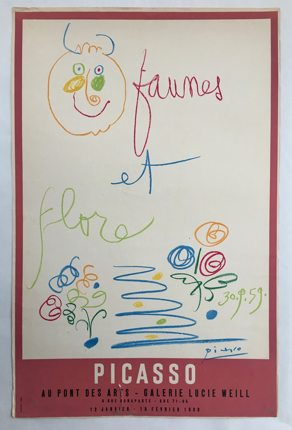 Picasso, Faune und BlumenCZW dtv 167