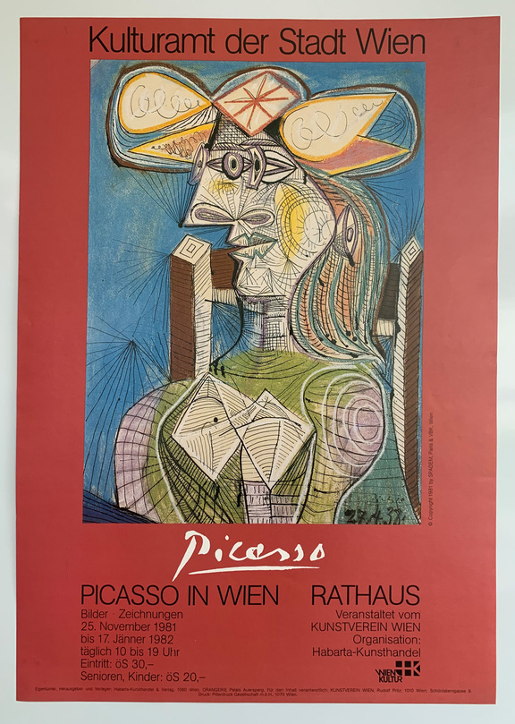 Picasso in Wien Rathaus, Kunstverein Wien, Rodr...
