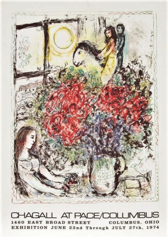 Chagall at Pace Columbus 1974