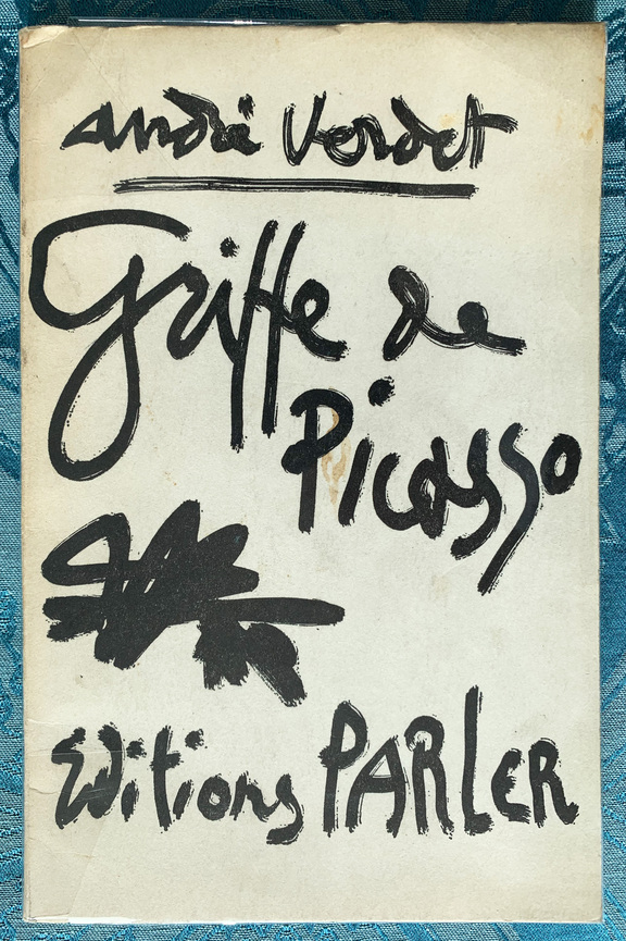 Griffe de Picasso  (Gekritzel von Picasso)- sig...