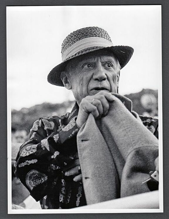 Picasso beim Stierkampf - Frejus  1966 - Hierl ...