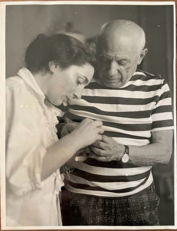 Picasso Hochzeit -  Brautpaar, Ehering