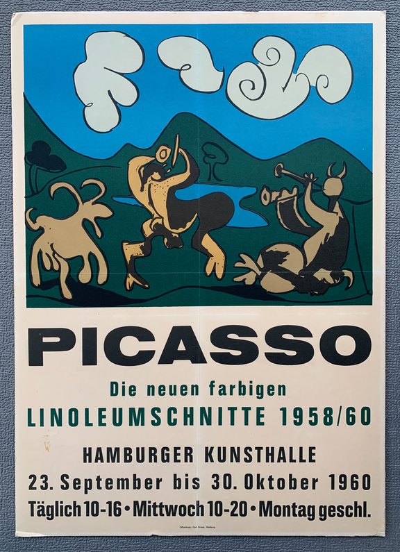 Picasso - Die neuen farbigen Linoleumschnitte 1...