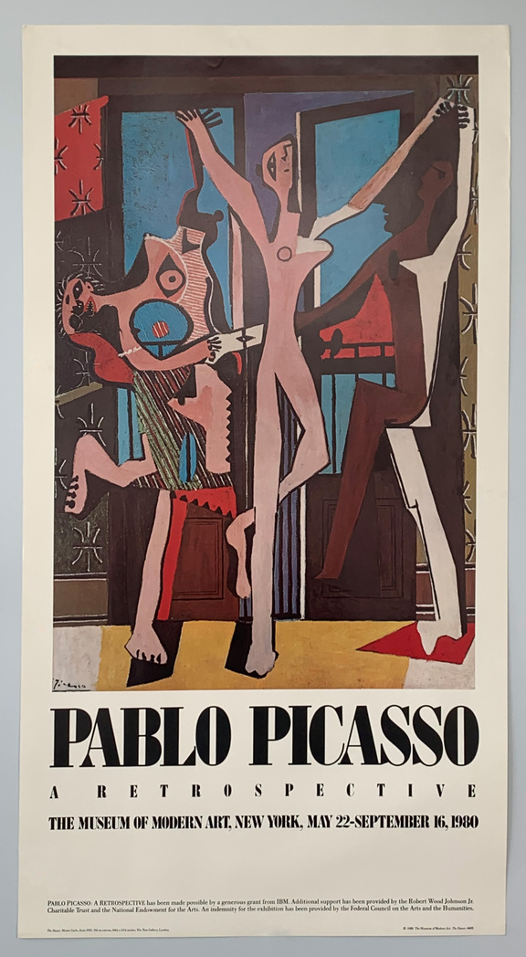 Picasso - A retrospective  - Three dancers