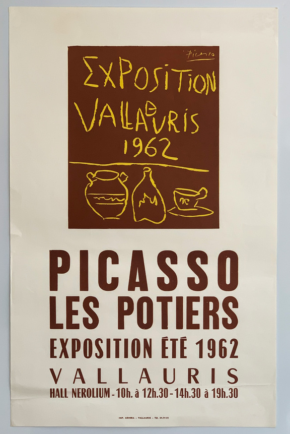 Picasso - Die Töpfer, Sommerausstellung 1962 CZ...