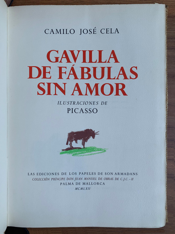 GAVILLA DE FABULAS  SIN AMOR , 1962, EX, Nr. 40...