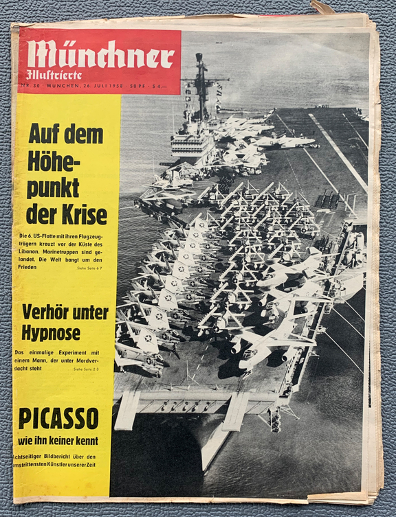 MÜNCHNER Illustrierte Nr. 30, Juli 1958