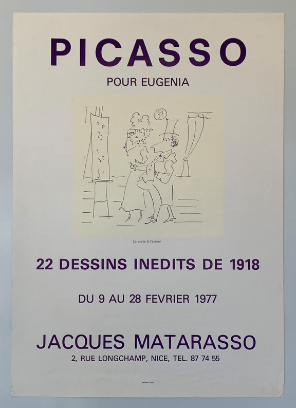 Picasso pour Eugenia - 22 unveröffentlichte Zei...