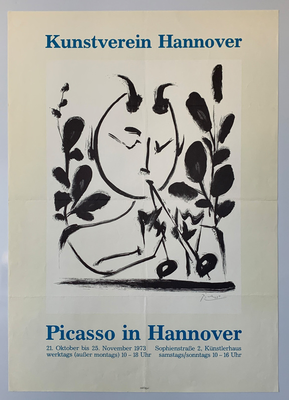 Kunstverein Picasso in Hannover 1973