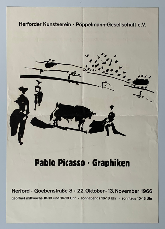 Herforder Kunstverein Picasso Graphiken 1966