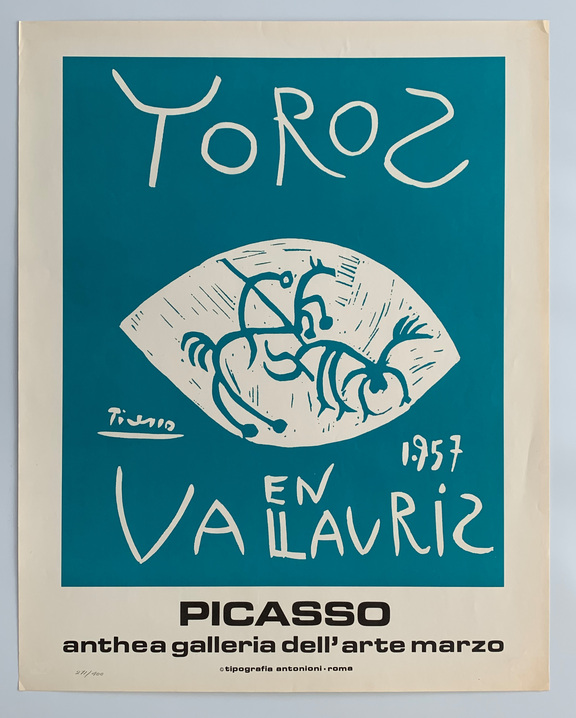 Toros en Vallauris 1957 - Anthea Galleria