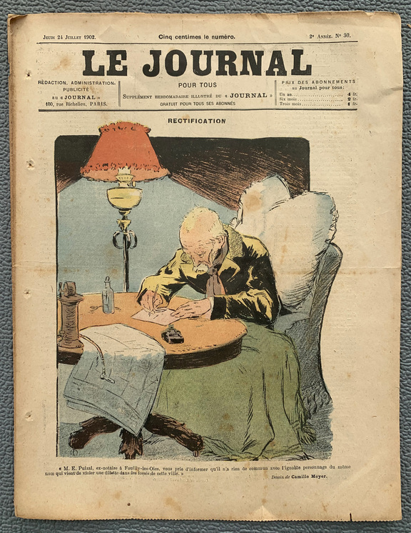 Le jounal pour tous Nr 30 25 juillet 1902