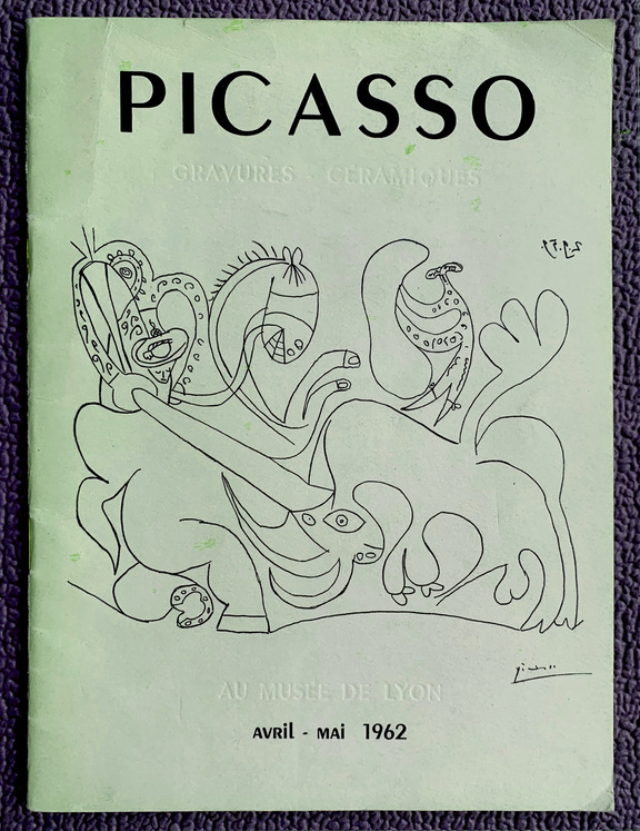Picasso gravures ceramiques Lyon 1962