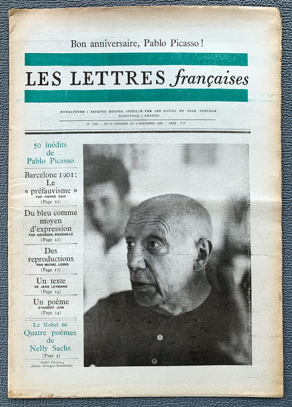 Les Lettres francaises 1154 -  27.Oct.-2.Nov.1966,