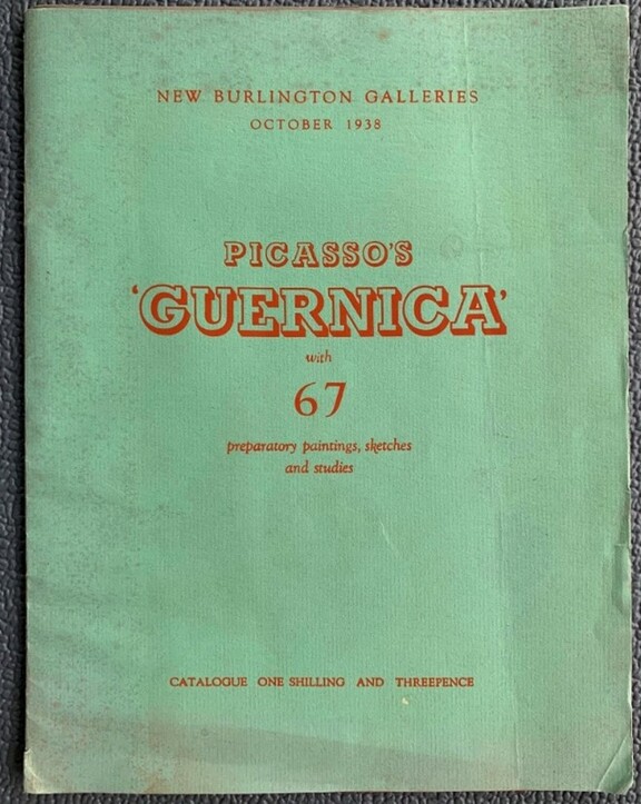 Guernica New Burlington Galerie 1938