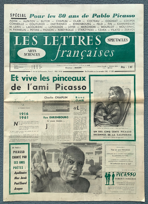 Lettres francaises 898 -  26.10. - 1.11.1961, P...