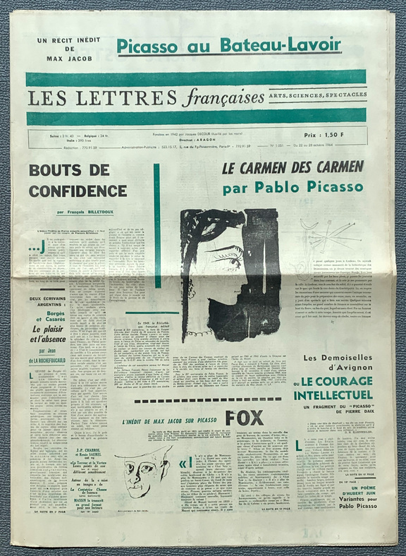 Lettres francaises 1051 -  22. -  28.10. 1964