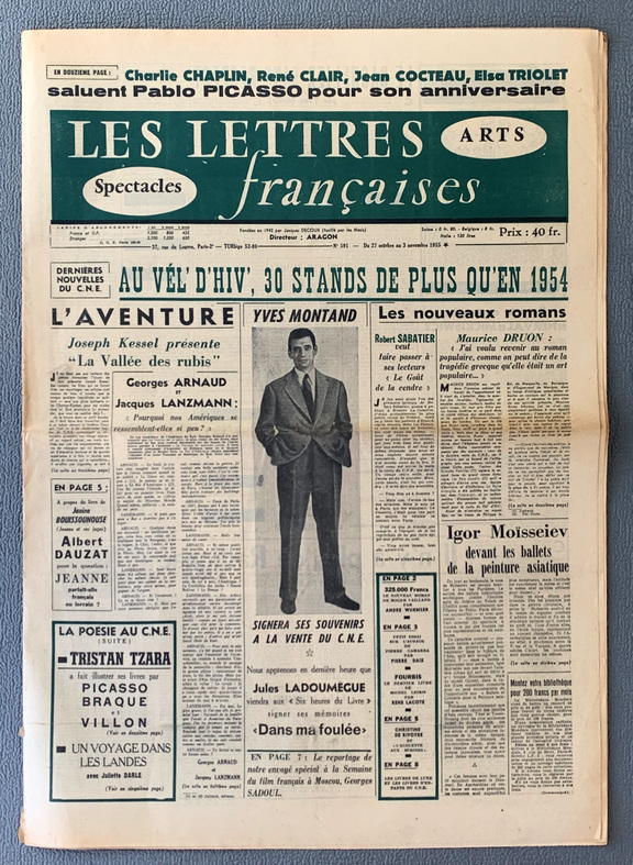 Les Lettres francaises 591 -   27.Oktober - 3. ...