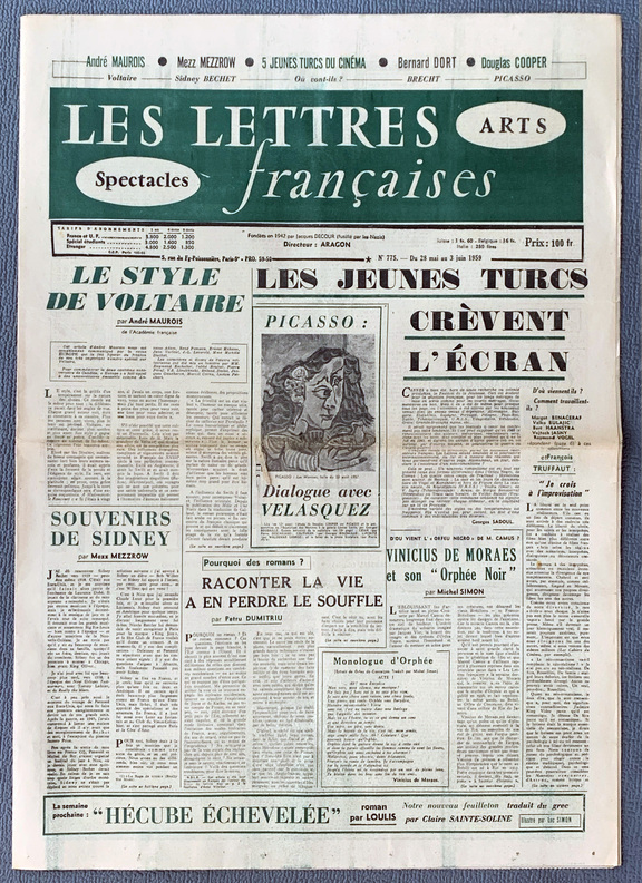 Les Lettres francaises  775 -  28. Mai  - 3. Ju...