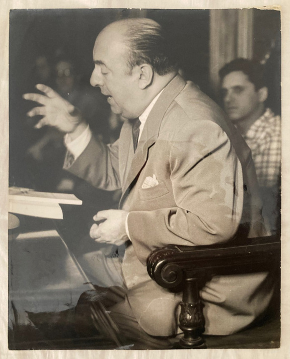 Pablo Neruda in Kuba, 1961
