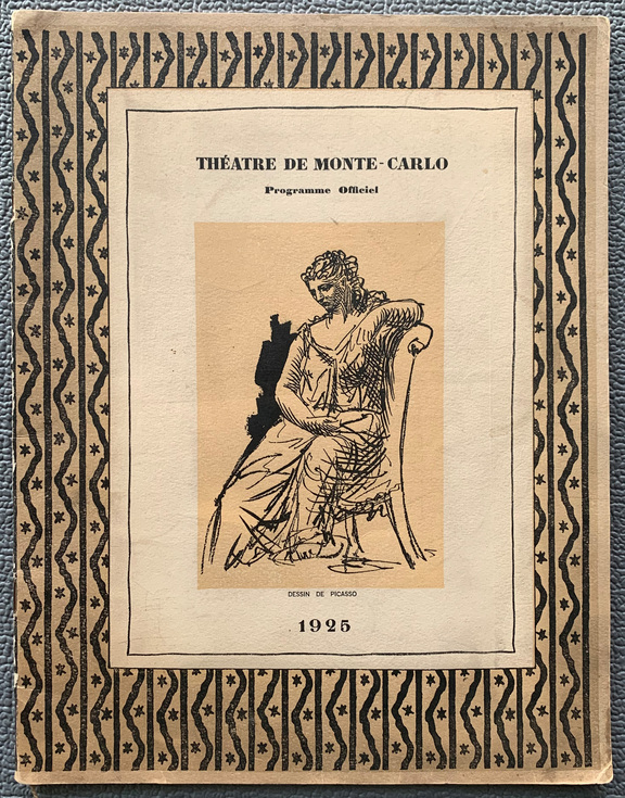 Theatre de Monte Carlo 1925 - Titelbild von Pic...