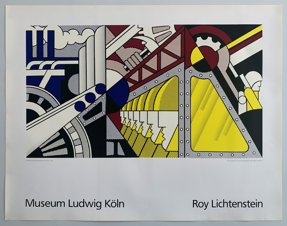 Plakat zur Ausstellung  im  Museum Ludwig Köln,...
