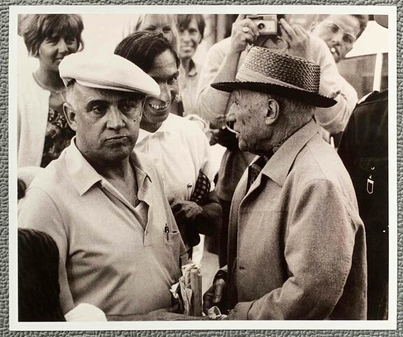 Picasso mit Neffen Javier Vilato und Arias - H....