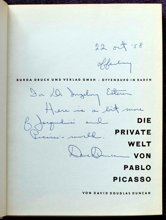 Die private Welt von Pablo Picasso - Duncan mit...