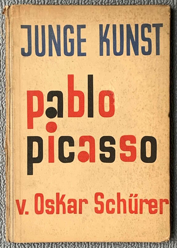 Junge Kunst - Picasso - Oskar Schürer, 1927