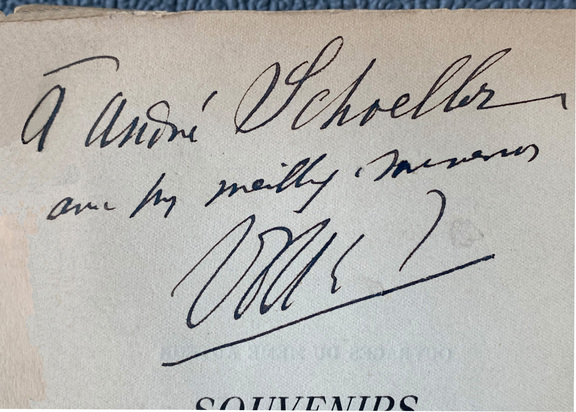 Ambroise Vollard - Signatur u.handschrift.Widmu...