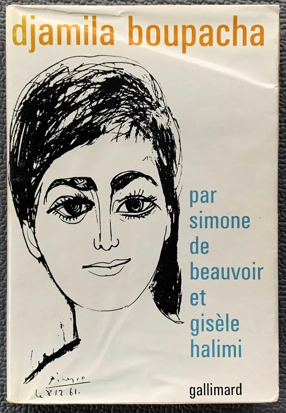 Djamila Boupacha - Titelbild v. Picasso