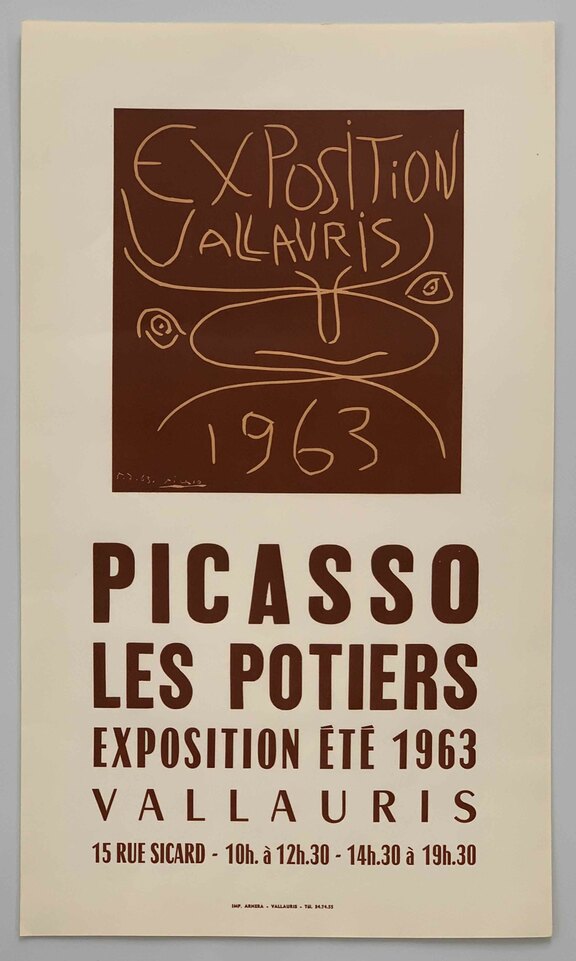 Picasso - Die Töpfer, Sommerausstellung 1963 - ...