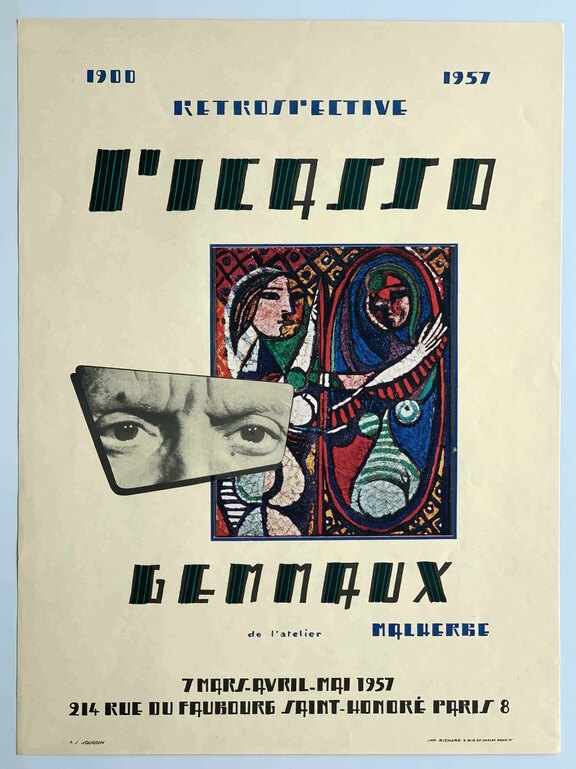 Picasso, Retrospektive 1900 – 1957, Gallery du ...