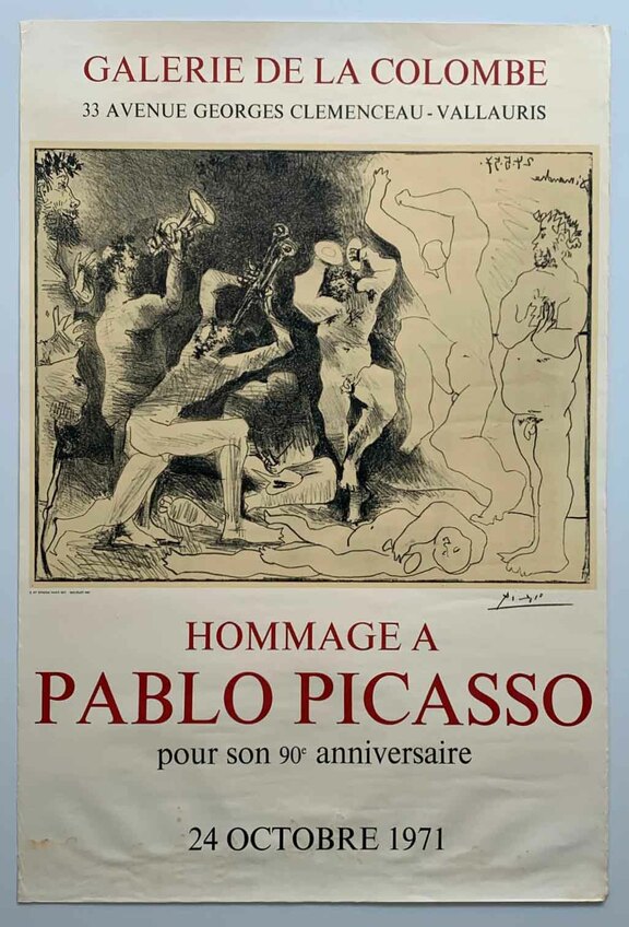 Hommage für Pablo Picasso zum 90. Geburtstag - ...