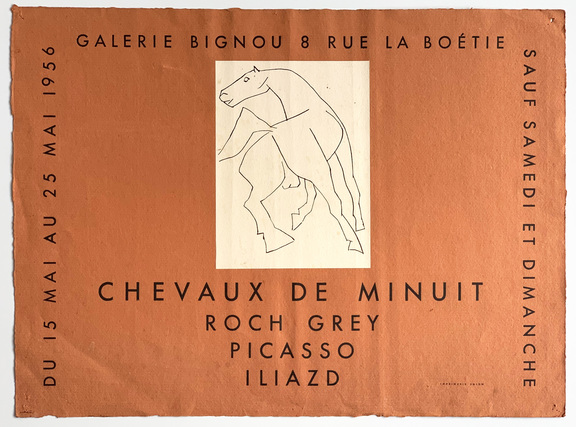 Mitternachtspferde Roch, Grey, Picasso, Iliazd ...
