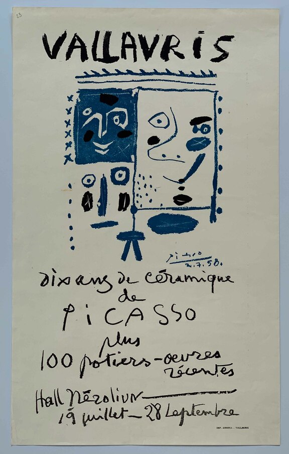 Vallauris, 10 Jahre Picasso – Keramik  -  CZW d...