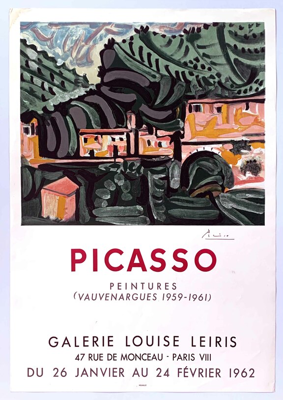 Picasso Gemälde (Vauvernagues 1959 – 1961) - CZ...