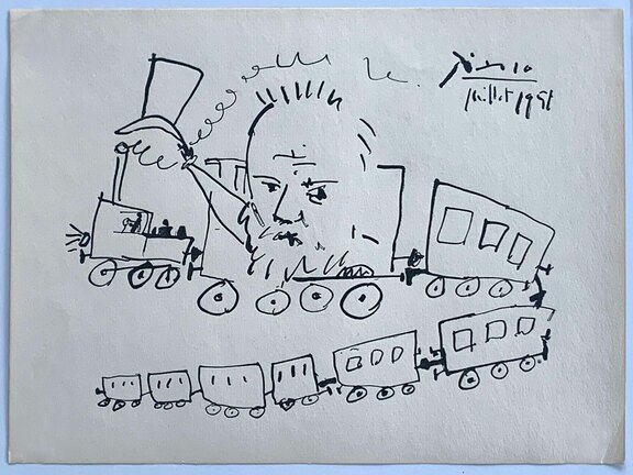 Le Train - Victor Hugo et le Voyage - Picasso Le Train - Victor Hugo et le Voyage - Picasso