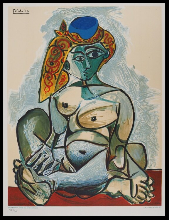 Rodrigo 259, Jaqueline in türkischer Mütze, num...