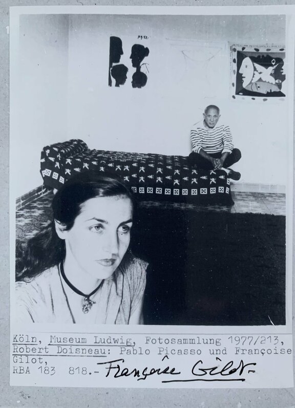 Picasso und Francoise Gilot, Motiv Berliner Fou...